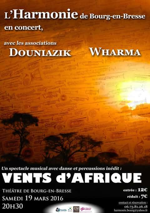 Affiche vents d'afrique